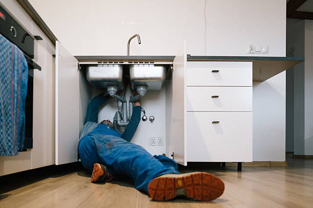 Professional Pipe Repair technician working in Pisgah Forest, NC